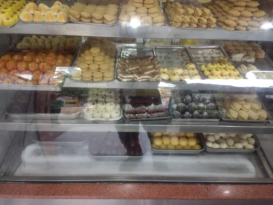 Bengali sweets at display